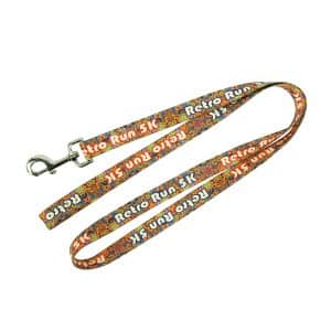 Custom 3/4" X 60" Dye Sublimated Full Color Pet Leash