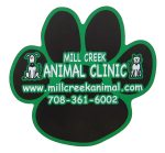 Custom 5" Paw Shaped Magnet