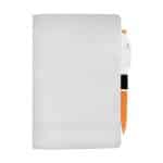 Custom 5" x 7" Sewn Paper Cover Notebook with Pen - 8