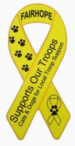 Custom 8" Awareness Ribbon Magnet - Large
