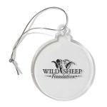 Custom Ball Shaped USA Made Acrylic Ornament - 2