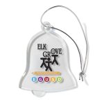 Custom Bell Shaped USA Made Acrylic Ornament - 2