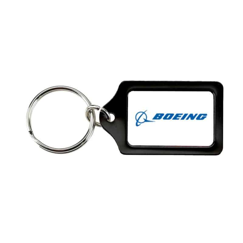 Custom Black Tombstone Key Tag