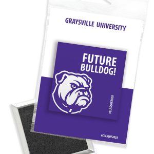 Custom Carded Magnet-Refrigerator Magnet-One 2" Square