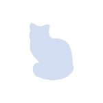 Custom Cat Shaped Decal - 1