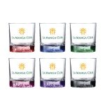 Custom Denver 11.5 oz ARC Whiskey Rocks Glass with Color Bottom