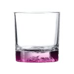 Custom Denver 11.5 oz ARC Whiskey Rocks Glass with Color Bottom - 2