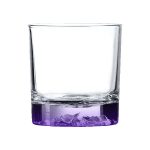 Custom Denver 11.5 oz ARC Whiskey Rocks Glass with Color Bottom - 3