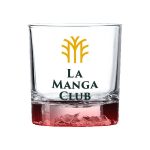 Custom Denver 11.5 oz ARC Whiskey Rocks Glass with Color Bottom - 8