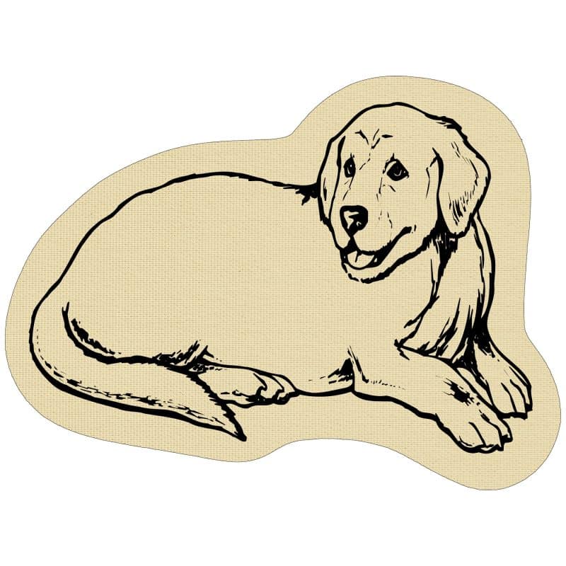 Custom Dog Shaped Rubber Jar Opener - 4