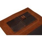 Custom Duluth Pack™ Heritage Leather Business Portfolio - 4