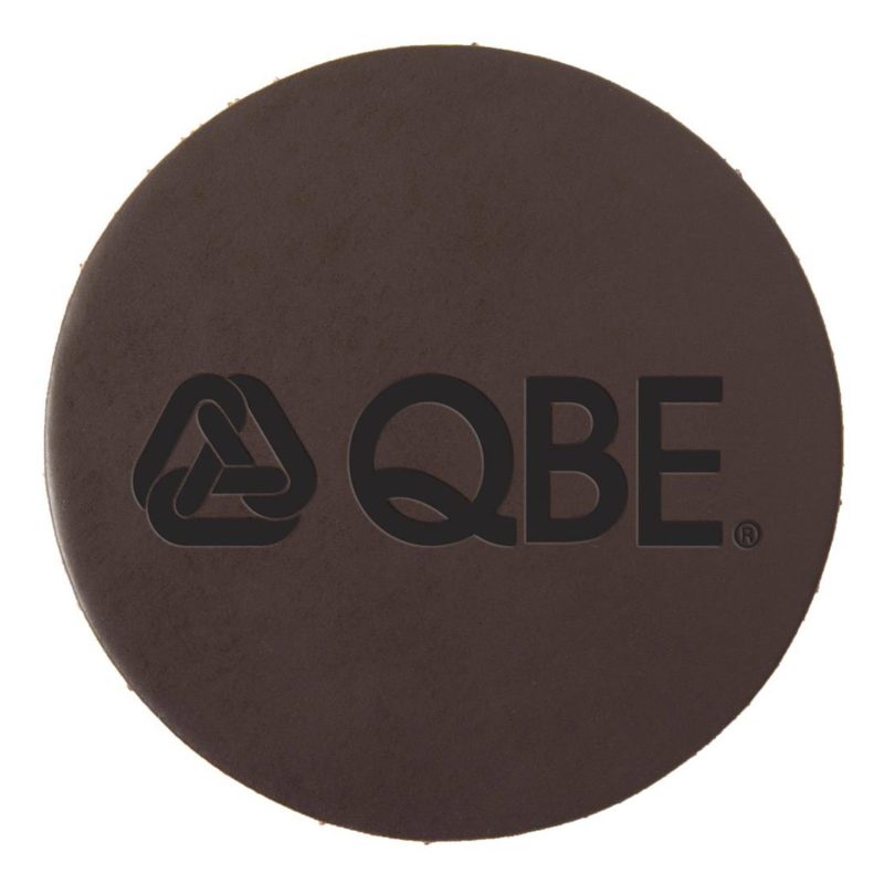 Custom Duluth Pack™ Leather Coasters - 4