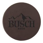 Custom Duluth Pack™ Leather Coasters - 5