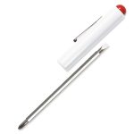 Custom Jumbo Pocket Screwdriver Reversible Flat Blade + Button FC - 2