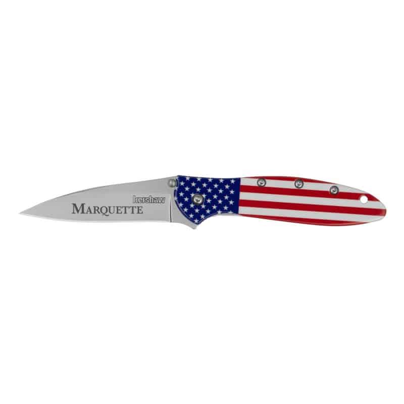 Custom Kershaw® Leek - Usa Flag