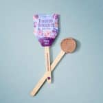 Custom Modern Sprout Flower Pop Trio Pouch - Natural - 5