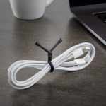 Custom Nite Ize® Gear Tie Kit Black - 8