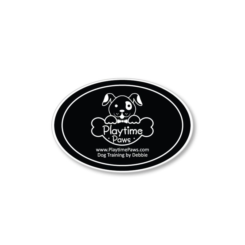 Custom Oval Decal