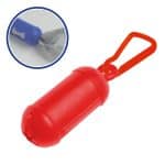 Custom Pet Bag Dispenser with Carabiner Clip - 1 Color Imprint - 1