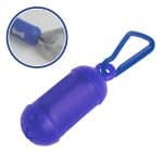 Custom Pet Bag Dispenser with Carabiner Clip - 1 Color Imprint - 8
