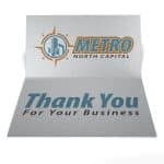 Custom Printed Gift Card - Direct Print - (4 1/2" x 2 1/2") - 4