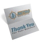 Custom Printed Gift Card - Direct Print - (4 1/2" x 2 1/2") - 6