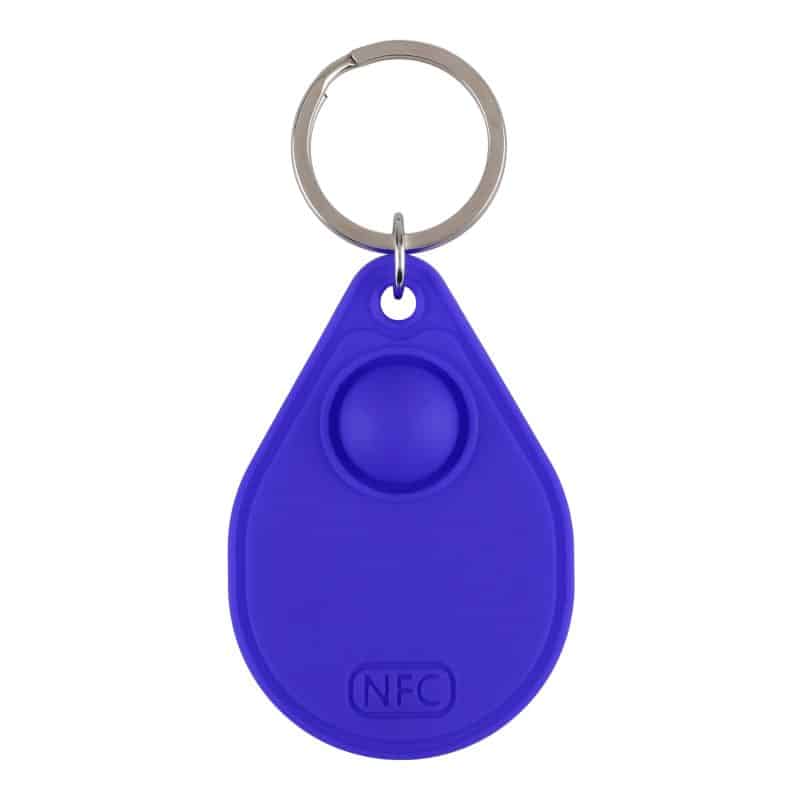 Custom Silicone Pop-it™ NFC Keytag - 2