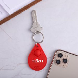 Custom Silicone Pop-it™ NFC Keytag