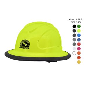Custom The Judge 6-Point Ratchet Type I Full Brim Hard Hat