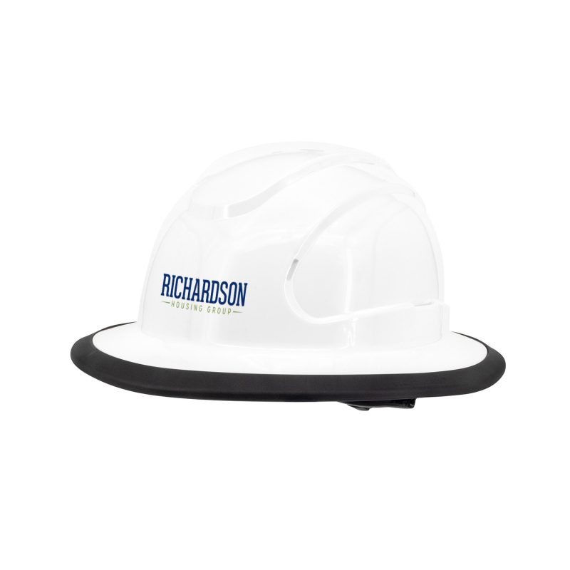 Custom The Judge 6-Point Ratchet Type I Full Brim Hard Hat - 9