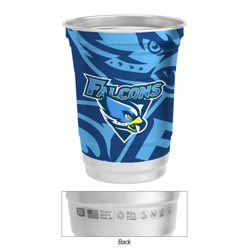 Custom Top Cup By Ball™ 16 Oz. Full Color Aluminum Cup
