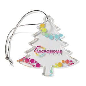 Custom Tree Shaped USA Made Acrylic Ornament