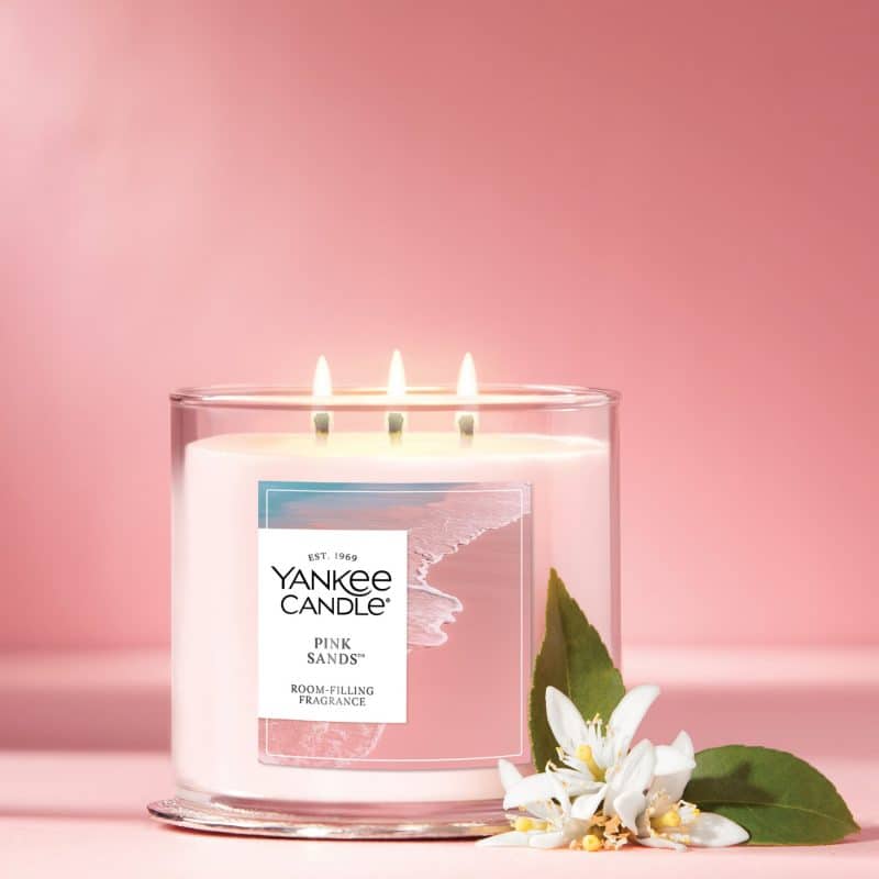 Custom Yankee Candle® 3-Wick Candle - Pink Sands - 5