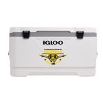 Custom 100 QT. Igloo® Latitude Marine Ultra Cooler (White/Moonscape Gray) - 1