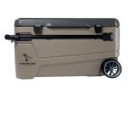 Custom 110 Qt. Igloo® Sportsman Sunset Glide Cooler (Sandstone/Carbonite) - 1