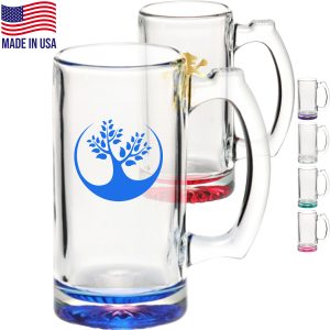 Custom 12 Oz. Libbey Glass Sports Mugs