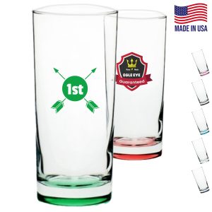 Custom 15 oz. USA Made Libbey Beverage Glasses W/ Custom Logo