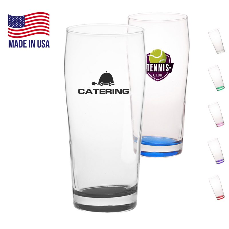 Custom 20 oz. USA Made Libbey Pub Glasses W/ Custom Logo