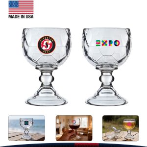 Custom 21 oz. Libbey KickSip Soccer Chalice