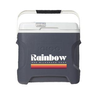 Custom 28 Qt. Igloo® Versatemp Portable Electric Cooler (Carbonite Gray)