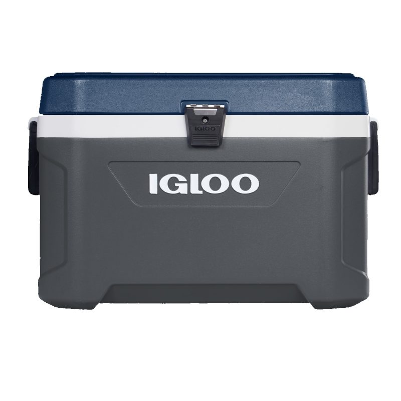 Custom 54 Qt. Igloo® Maxcold Latitude Cooler (Carbonite/Aegean Sea) - 1
