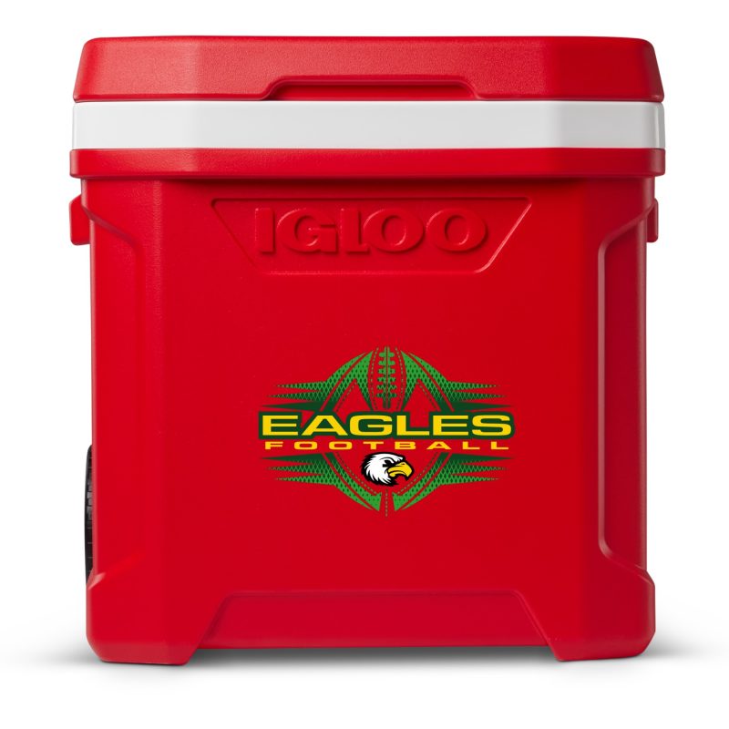 Custom 60 Qt. Igloo® Profile II Roller Cooler - 2