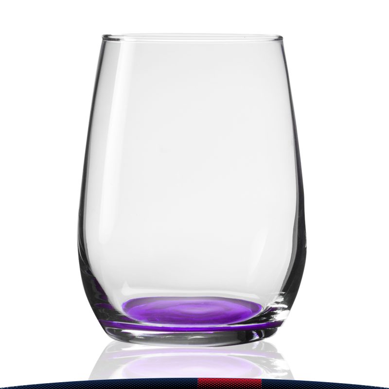 Custom 6.25 oz. Libbey Clear Stemless Glasses - 1