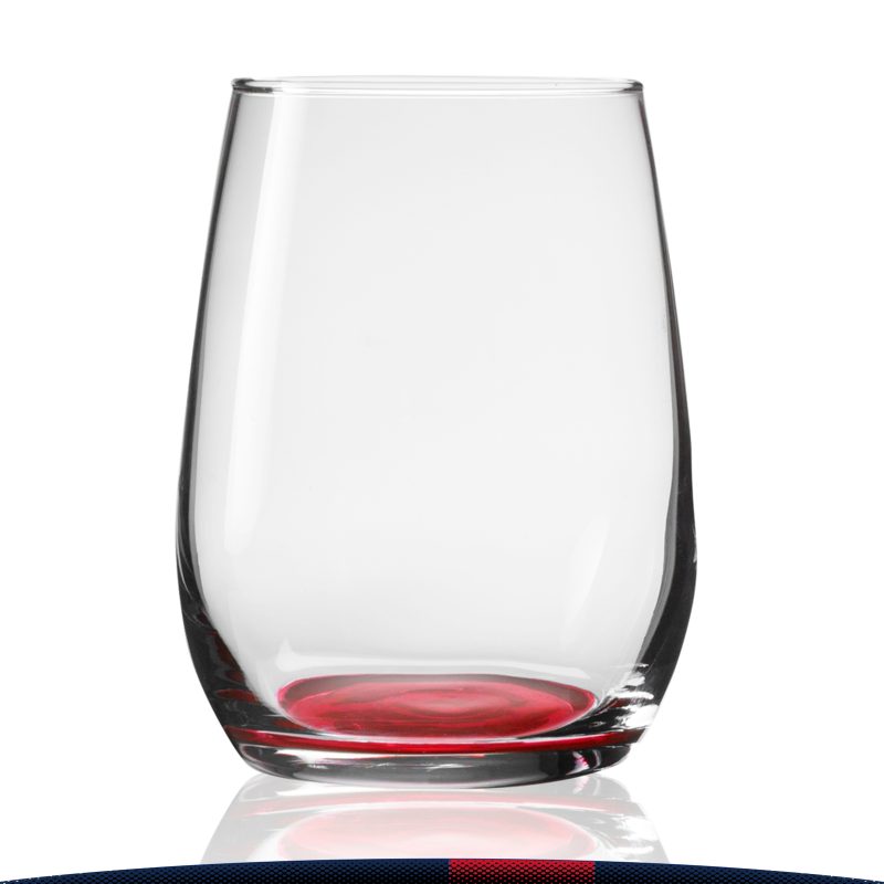 Custom 6.25 oz. Libbey Clear Stemless Glasses - 9