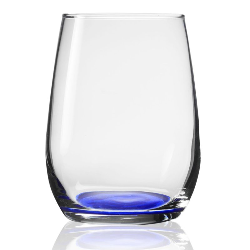 Custom 6.25 oz. USA Made Libbey Stemless Taster Glasses W/ Custom Logo - 2