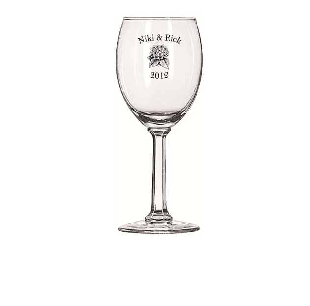 775-Oz-Libbey-Napa-Wine-Glass-8764 Custom 7.75 Oz. Libbey Napa Wine Glass