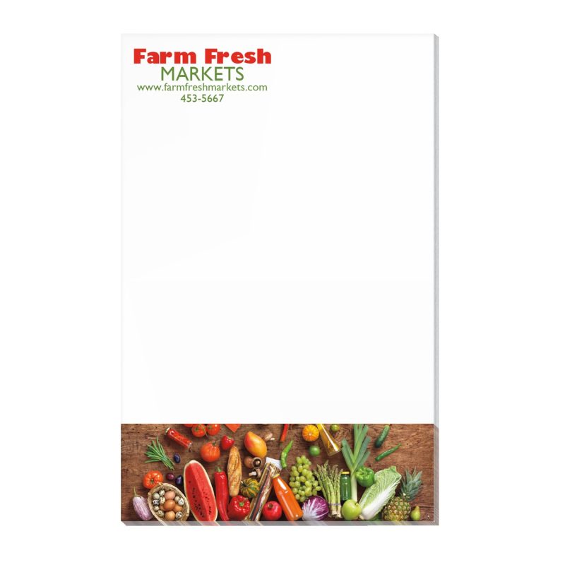 Custom America 250 TM Scratch Pad | 5 1/4" x 8 1/4" | 50 Sheet - 1