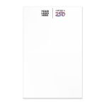 Custom America 250 TM Scratch Pad | 5 1/4" x 8 1/4" | 50 Sheet - 5