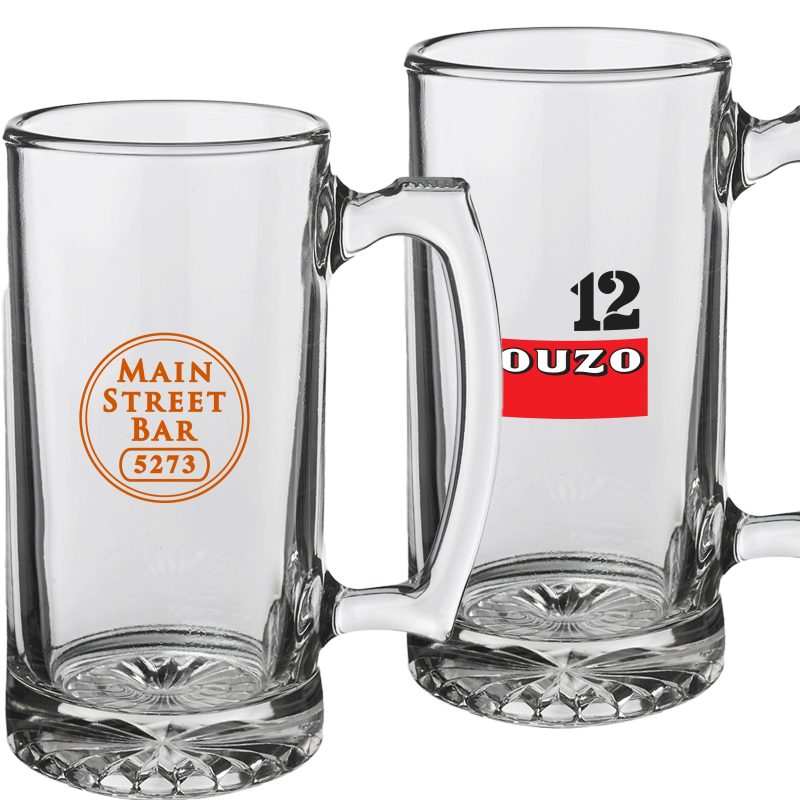 Custom Beer GLASS STAR 12oz LIBBEY