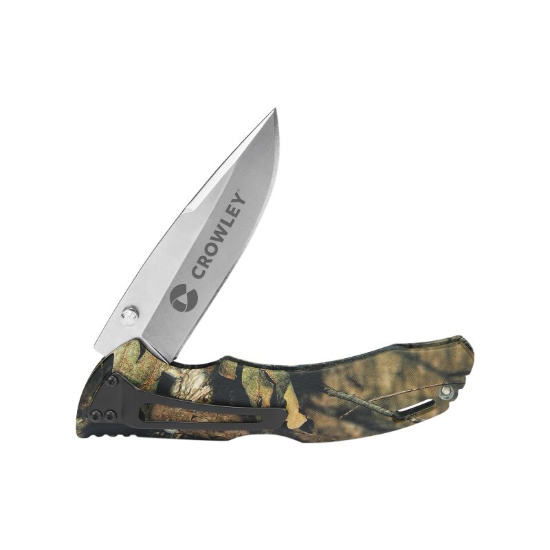 Custom Buck® Bantam™ BHW Camo Knife - 1